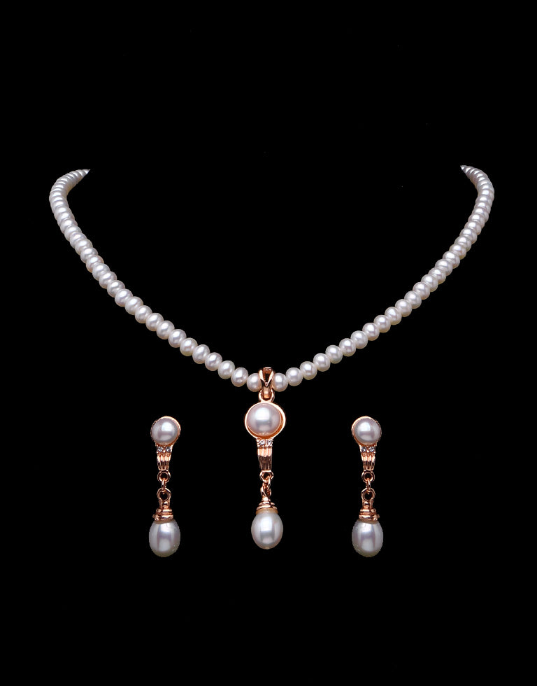 White Freshwater Pearl Drop Hook Earring – Mangatrai Gems & Jewels Pvt Ltd