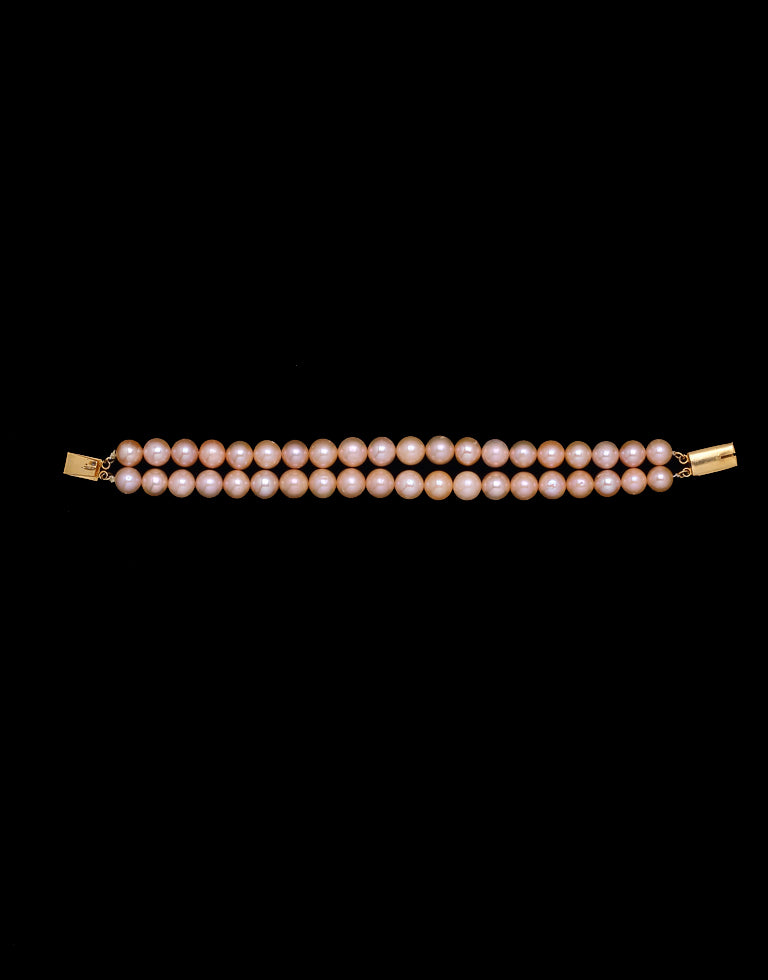 Timeless Pink Freshwater Pearl Bracelet