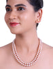 Queenly Pink Freshwater Pearl Necklace