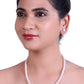Rich Round White Freshwater Pearl Necklace