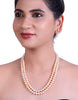 Daring Round Pink Freshwater Pearl Necklace