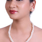 Radiant White Freshwater Rice Pearl Necklace