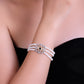 Gorgeous Freshwater Pearl Bracelet with Semi Precious Stone Studded Centre Piece