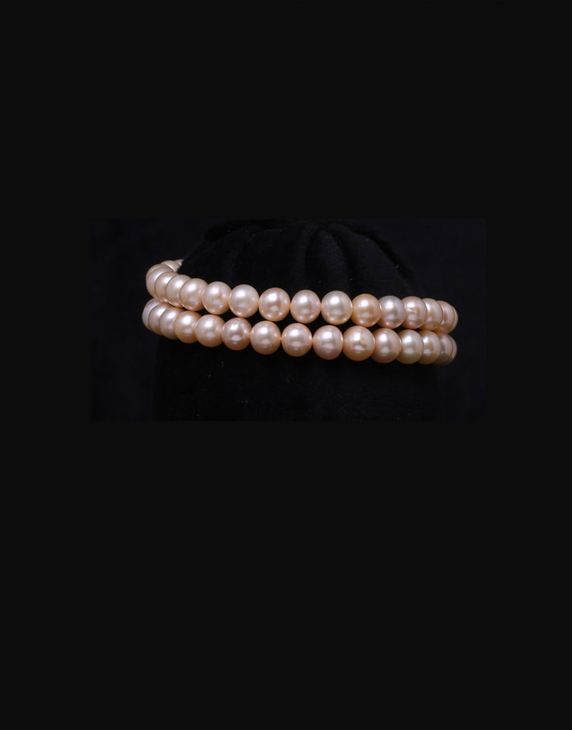9ct Gold Freshwater Cultured Pearl Bracelet - 7.5in - G8373 | F.Hinds  Jewellers