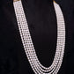 lustrous and the sophisticated oval shape pearl necklace