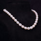 Flawless Freshwater White Drop shape Pearl Necklace