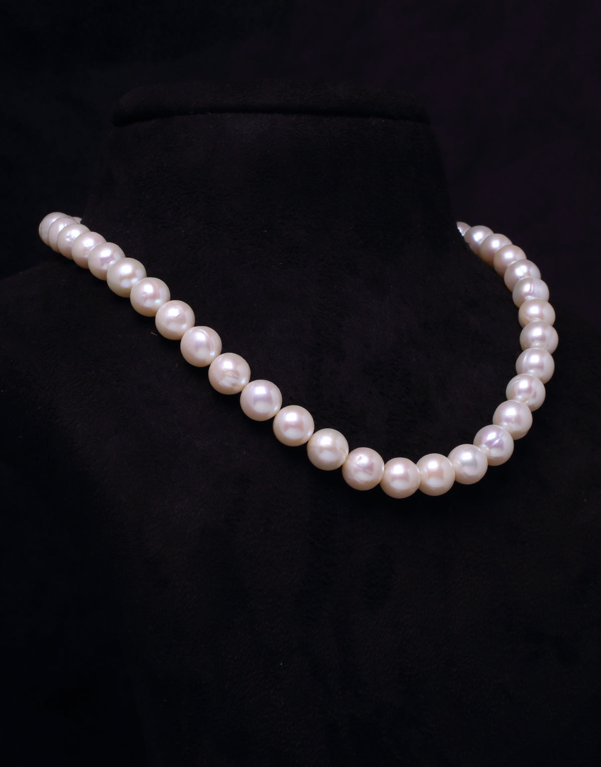 Radiant White Freshwater Pearl Necklace