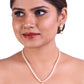 Serene Freshwater Pearl Set, With Cz Stone