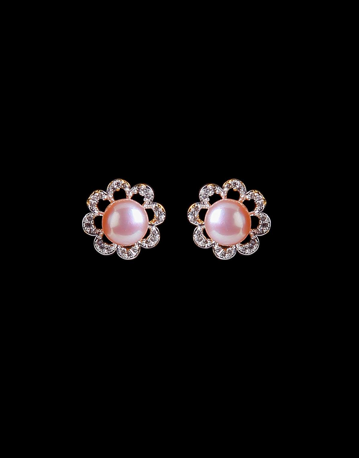 Freshwater Pearl Fancy Stud Earrings