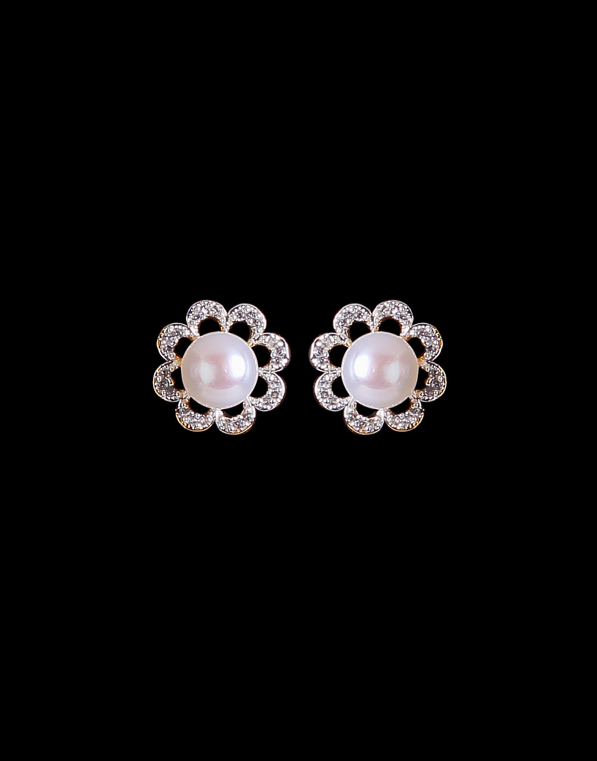 Freshwater Pearl Fancy Stud Earrings