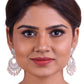 Chand Bali With CZ Stone & Peral Drop