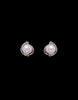 Freshwater Pearl With Cubic Zircon Fancy Stud,