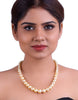 Round Natural-Color Golden South Sea Saltwater Pearl Grading Necklace, 8.2-14mm – AA Quality