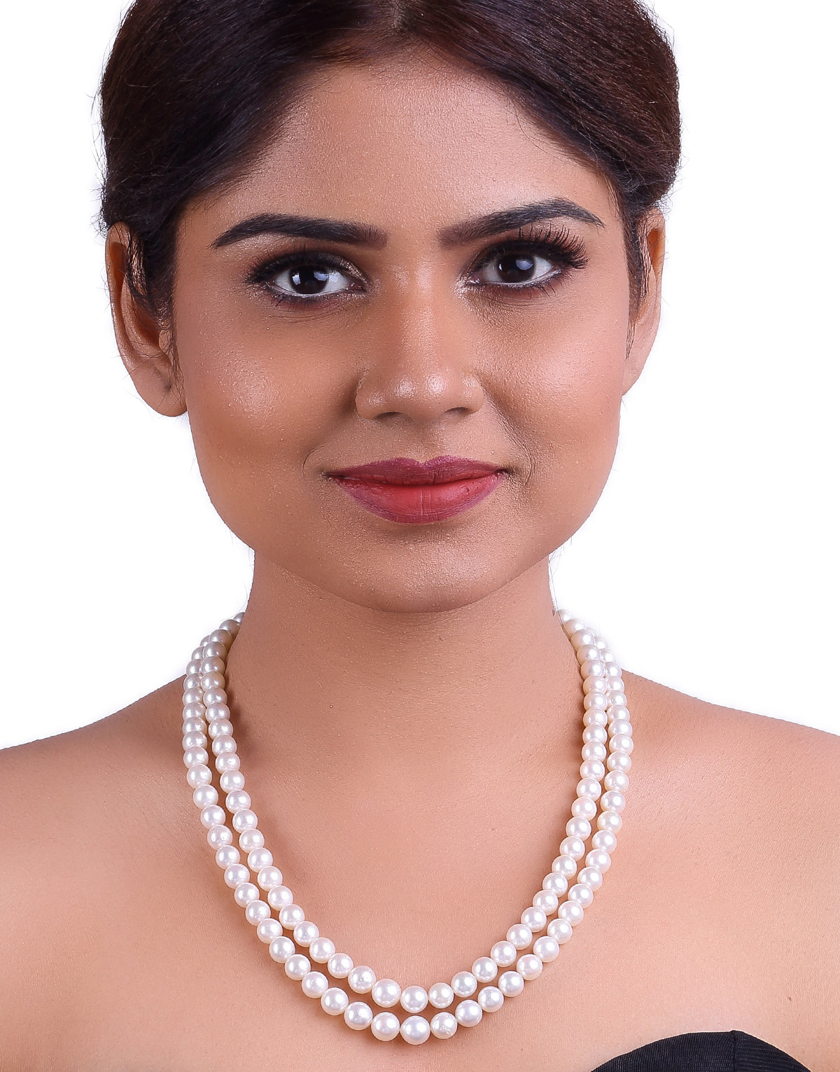 Amazon.com: South Sea Baroque Pearls Gold Necklace, 9-11mm Black And white Saltwater  Pearls With 14KT Solid Gold Clasp Necklace (16, 14K white gold) : Handmade  Products